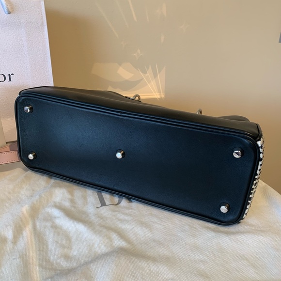 Diorissimo Tote Bag Python and Bullcalf Leather - Picture 9 of 12